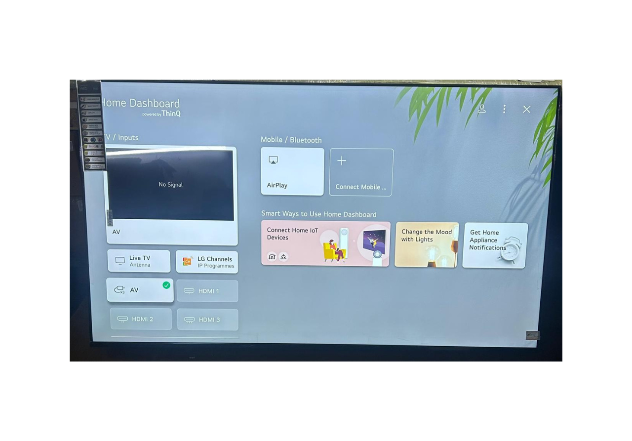 55" 4K Ultra HD Web OS AI powered LED TV